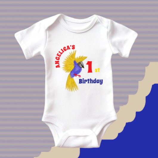 Kleiner Vogel Baby Strampler