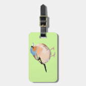 kleiner Vogel Gepäckanhänger (Vorderseite vertikal)