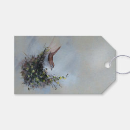 Kleiner Vogel Geschenkanhänger