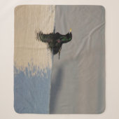 Kleiner Vogel im Wasser Sherpadecke (Vorderseite)