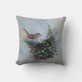 Kleiner Vogel Kissen