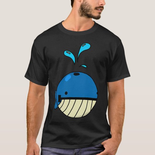 Kleiner Wal T-Shirt (Vorderseite)
