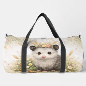 Kleiner Wald Freund Opossum  Duffle Bag (Vorderseite)