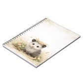 Kleiner Wald Freund Opossum Notizblock (Linke Seite)