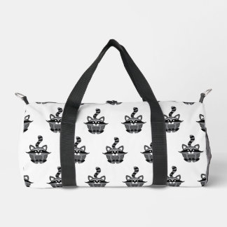 Kleiner Waschbär Duffle Bag