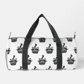 Kleiner Waschbär Duffle Bag (Rückseite)