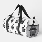 Kleiner Waschbär Duffle Bag (Rechte Ecke)