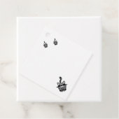 Kleiner Waschbär Geschenkanhänger (Beispiel)