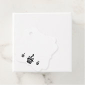Kleiner Waschbär Geschenkanhänger (Beispiel)