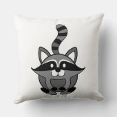 Kleiner Waschbär Kissen (Rückseite)