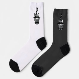 Kleiner Waschbär Socken