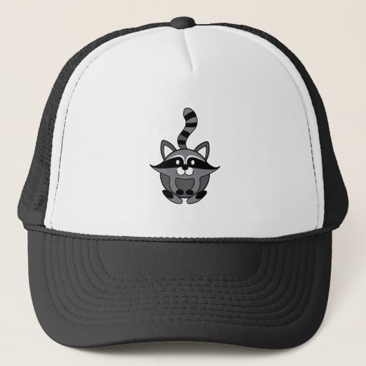 Kleiner Waschbär Truckerkappe (Vorderseite)