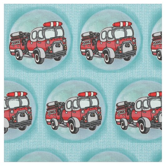 Kleiner Wasserkraftwagen Stoff (Nahaufnahme)