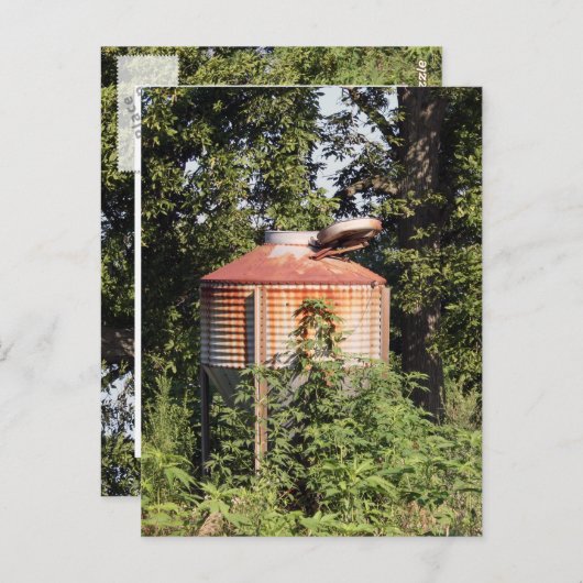 Kleiner Wasserturm Postkarte (Vorne/Hinten)