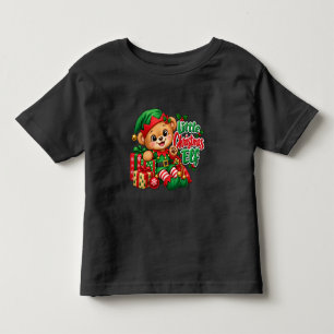 Kleiner Weihnachts-Elfenbär (Junge) Kleinkind T-shirt