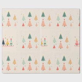 Kleiner Weihnachtsbaum Geschenkpapier