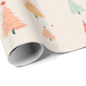 Kleiner Weihnachtsbaum Geschenkpapier (Rolleneckpunkt)