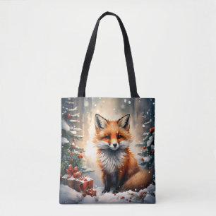 Kleiner Weihnachtsfox Tasche