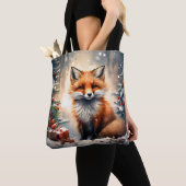 Kleiner Weihnachtsfox Tasche (Von Nahem)