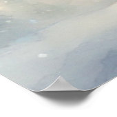 Kleiner Weihnachtsgel Poster (Ecke)