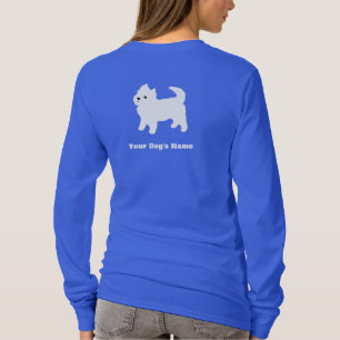 Kleiner weißer Hund - Westie - Westhochland T-Shirt