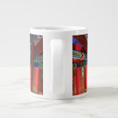Kleiner Wildgans-Tempel, China Jumbo-Tasse (Rückseite)