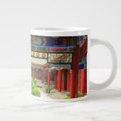 Kleiner Wildgans-Tempel, China Jumbo-Tasse (Rechts)