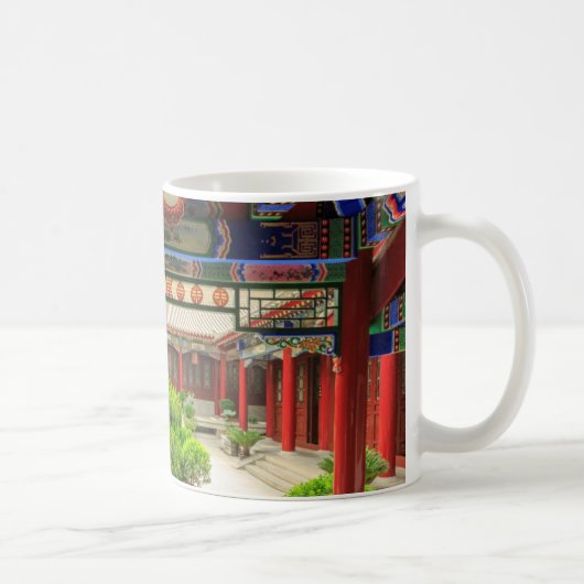 Kleiner Wildgans-Tempel, China Kaffeetasse (Rechts)