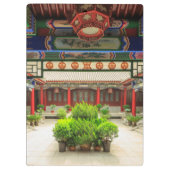 Kleiner Wildgans-Tempel, China Klemmbrett (Rückseite)
