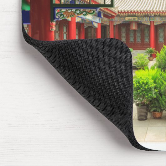 Kleiner Wildgans-Tempel, China Mousepad (Ecke)