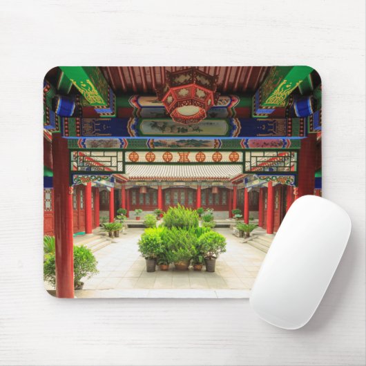 Kleiner Wildgans-Tempel, China Mousepad (Mit Mouse)