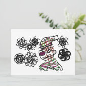 Kleiner Winter Feiertagskarte (Stehend Vorderseite)