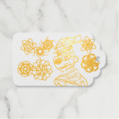 Kleiner Winter Geschenkanhänger (Vorderseite (Horizontal))