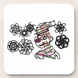 Kleiner Winter Getränkeuntersetzer