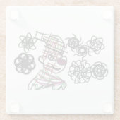 Kleiner Winter Glasuntersetzer (Rückseite)