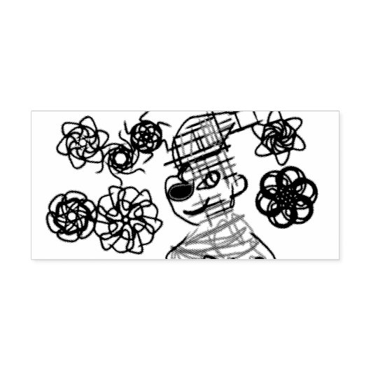 Kleiner Winter Gummistempel (Prägung)