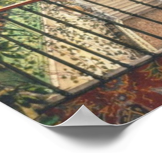 Kleiner Wintergarten Kaiserin Alexandra Fyodorovna Poster (Ecke)