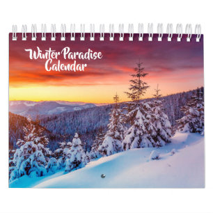 Kleiner Winterparadies-Kalender Kalender