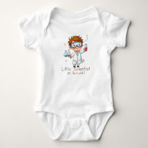 Kleiner Wissenschaftler bei der Arbeit” Süße Kinde Baby Strampler