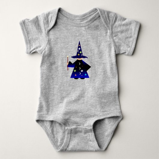 Kleiner Wizard Baby Bodysuit Strampler (Vorderseite)