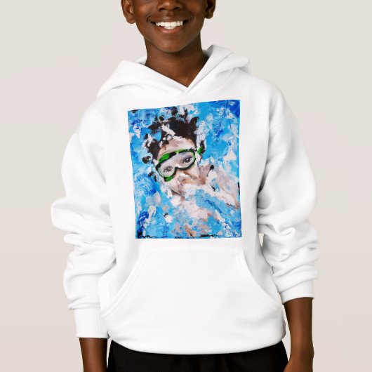 Kleiner Wolf Hoodie (Vorderseite)