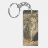 Kleiner Wüsten-Eichhörnchen-Schlüsselanhänger Schlüsselanhänger (Vorderseite links)