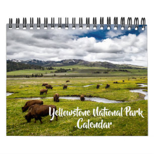 Kleiner Yellowstone-Park-Kalender Kalender