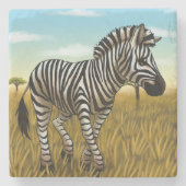 Kleiner Zebra Steinuntersetzer (Vorderseite)