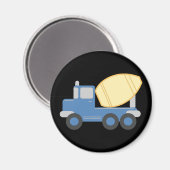Kleiner Zement-LKW Magnet (Vorderseite/Rückseite)