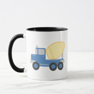 Kleiner Zement-LKW Tasse