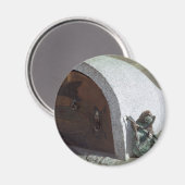 Kleiner Zwerg Magnet (Vorderseite/Rückseite)