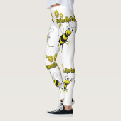 Kleinere Bienen sind die Bienen-Knees-Tanzbienen Leggings (Links)