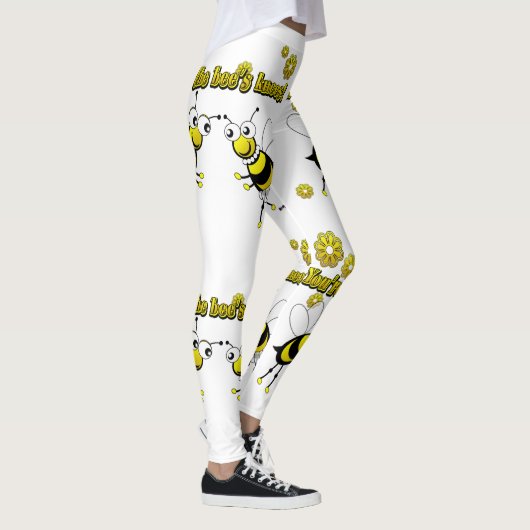 Kleinere Bienen sind die Bienen-Knees-Tanzbienen Leggings (Rechts)