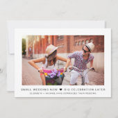 Kleinere Micro-Hochzeiten jetzt Feiern später im F (Vorderseite)